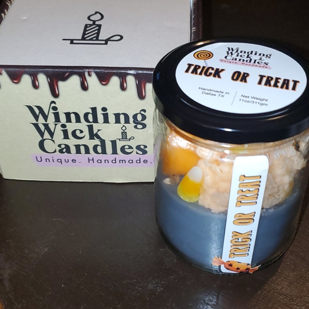 Trick or Treat Candle